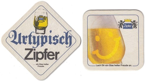 Bierdeckel zipfer österreich - zipfer,