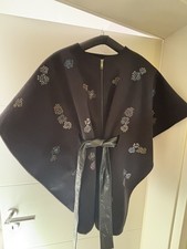 Desigual poncho schwarz - desigual,