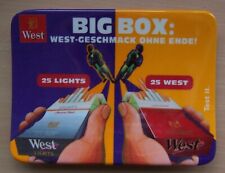 Zahlteller, Wechselgeldteller mit Werbung West