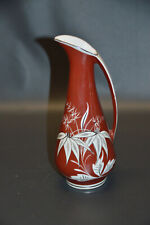 Porzellan Vase Henkelvase Spechtsbrunn - Handgemalt - 19 cm hoch