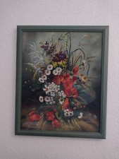 Ölbild BLUMEN Ölbilder Blumenmotive Blumenmalerei ÖLGEMÄLDE HANDGEMALT 60x90cm