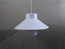 Vintage Ufo Lampe Grau Weiß