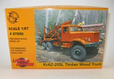 #87050 KrAZ-255L Timber Wood