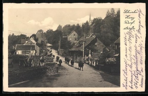 Ansichtskarte schierke harz - ansichtskarte, /harz