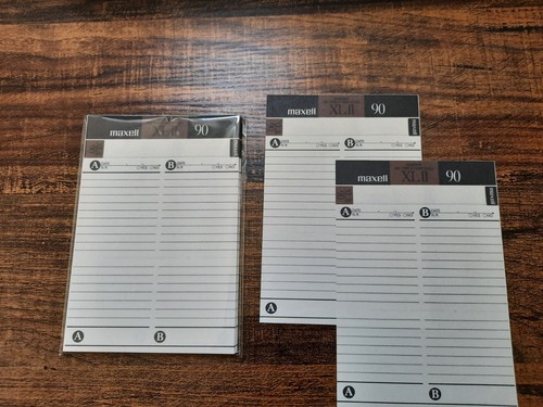 25x audiokassetten inlay - 25x,