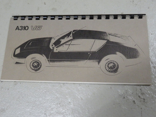 Renault alpine a310 - renault, v6