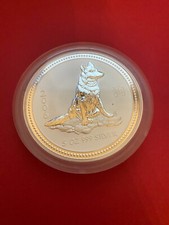 5 oz Silbermünze Lunar I Hund