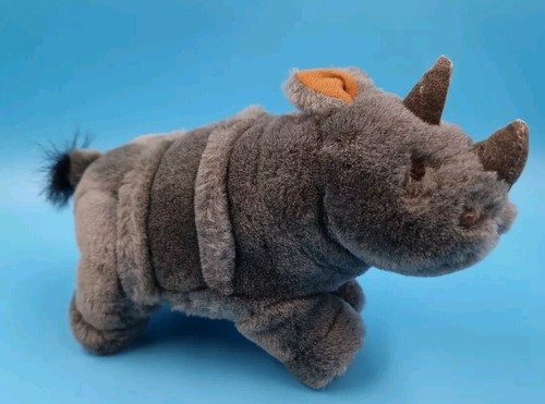 Plüsch nashorn grau 22 - nashorn,