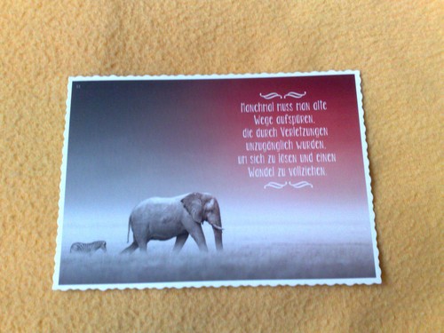 Postkarte unbeschrieben