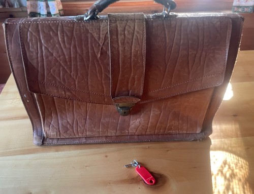 Alte aktentasche ledertasche - alte,