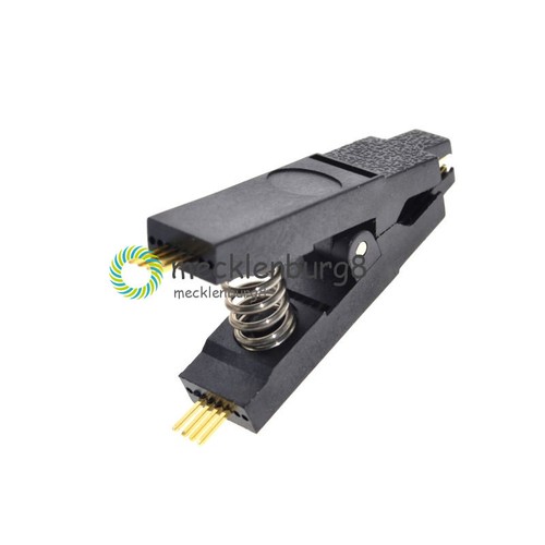 Soic sop8 pin test - test, clip