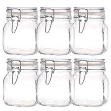 6er Set Drahtbügelglas Fido