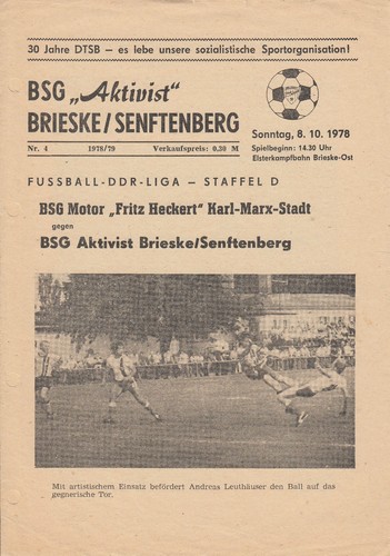 Ddr liga bsg aktivist - 78/79,