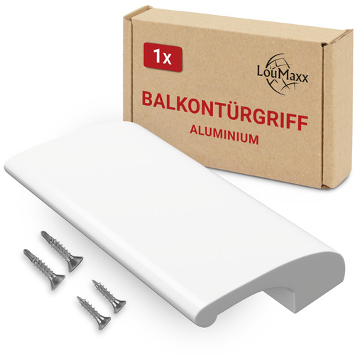Balkontürgriff außen weiß