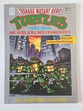 Comic Turtles Nr. 4, "Die Schlacht der Fussoldaten" von EASTMAN und LAIRD 1991