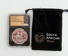 1 Oz Silber Krügerrand 2019 PP Privy Big Five Elefant NGC PF 69 Ultra Cameo