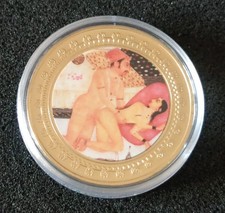 Kamasutra - Sonderprägung -  mit 999  Feingoldauflage - "Die Mandarin-Enten" 