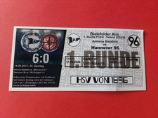 Fan Sammler Ticket 2024/25 DFB Pokal Arminia Bielefeld vs Hannover 96