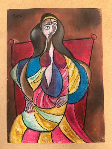 Pablo picasso zeichnung auf - pablo,