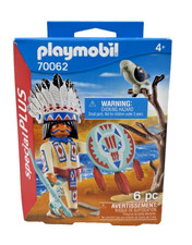 Playmobil Indianer Indianerhäuptling Western 70062 specialPlus Figur mit Falke