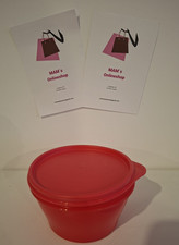 Tupperware Classic 500ml Clarissa Frischeturm Behälter / Vorratsdose Rot