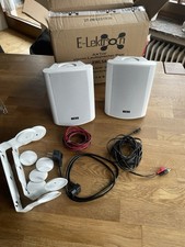 E-Lektron Lautsprecher weiß EWL5A Wandlautsprecher