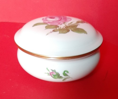 Zierdose meissener rose - meissener,