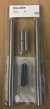 Ikea KALLRÖR Griffe, Edelstahl,Silberfarben , 213 mm 