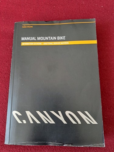 Manual mountain bike canyon - bike.,