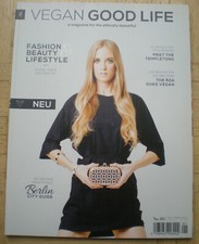 VEGAN GOOD LIFE VGL Magazin No.1 Erstausgabe 2015 neuwertig Zeitschrift Berlin