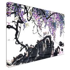 Traditionelle lila chinesische