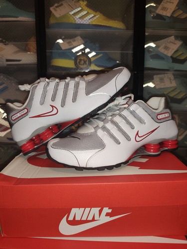 Nike shox white silber - nike,