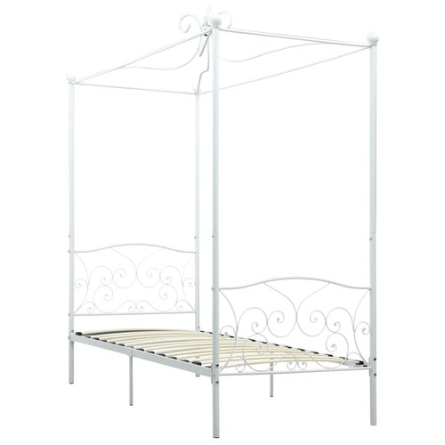 Himmelbett gestell weiß - himmelbett-gestell,