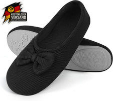 Damen Hausschuhe Faltbare