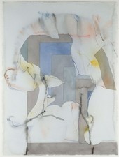 WERNER BERGES großes UNIKAT  handsigniert aus 1992 gerahmt 110 x 90 cm