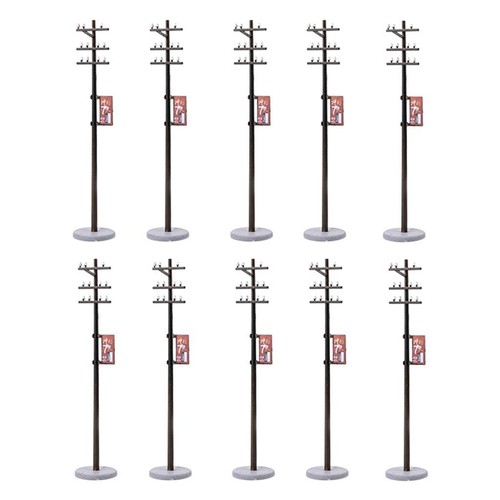 10er set modellbau elektromast - 10er,