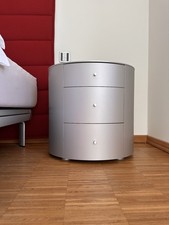 Nachttisch kommode oval aus - nachttisch,