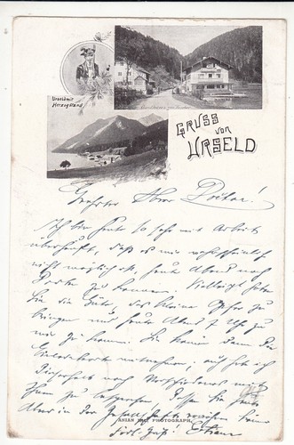 Gruss von urseld urfeld - ak,