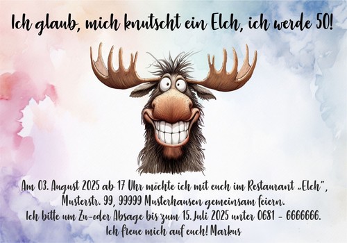 Lustige einladungskarten - lustige,
