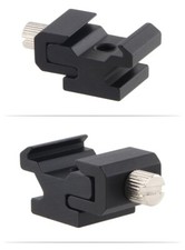 Kaltschuh Blitzschuhhalterung Montageadapter mit 1/4 Stativschraube