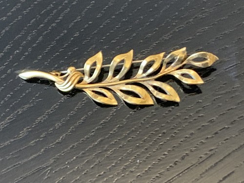 Alte brosche gold vergoldet - brosche, /vergoldet
