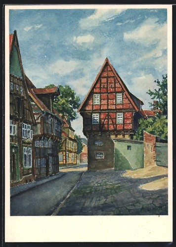 Künstler bad salzuflen - künstler-ak,