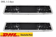 2 x Kennzeichenhalter