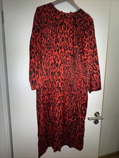Zara Keleid XL Rot Leopard