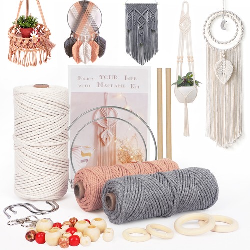 Diy makramee kit - kit, cord