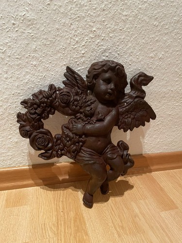 Engel putte mit rosenkranz - putte, –
