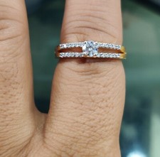 0.50ct Runde Solitaire 14K