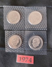 4 x 2 DM 1974 Adenauer in Folie DFGJ aus -KMS Stempelglanz  OBH