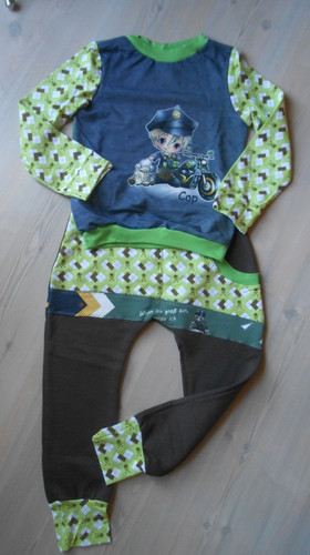Teiliges jersey set gr - 2,
