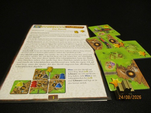 Carcassonne goldrausch promo - carcassonne,